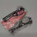 2 Pairs Makeup Reading Glasses for Women, Magnifying Flip Down Cosmetic Readers, Make Up Glasses with Spring Hinge