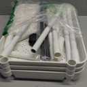 Baby Diaper Caddy, Plastic Movable Cart for Newborn Nursery Essentials Diaper Storage Caddy Organizer for Changing Table & Crib, Easy to Assemble, Beige