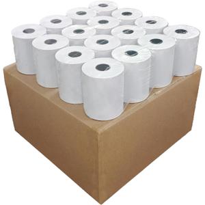 (32 Rolls) 3" x 150' 1-Ply Kitchen Printer Bond Receipt Paper Rolls, POS Cash Register Paper Rolls for Star SP700 ERC30/34/38 TMU200 SRP275