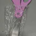25 Inch Light Pink Giant Scissors Extra Large Ceremonial Cutting Tool with Red Ribbon for Grand Opening Event Supplies Decorations and Business Celebrations