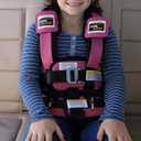 RideSafer Gen 5 - Extra Small (XS) Pink, Lightweight, Compact, Portable Car Seat, 2+ Years; 26.540 lb - Perfect for Travel and Everyday Child Safety