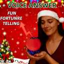Dontell Fortune Teller Crystal Ball  Christmas GITS for Kids Funny Gag Gift for Adults & Kids, Fortune Telling Toy with Random Answers, Funny White Elephant Gifts for Men