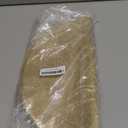 Round Placemats Gold Metallic Set of 6 Vinyl Hollow Placemats 15 Inch, Washable Easy Clean Wipeable Non Slip Stain Heat Resistant Dining Table Place Mats for Wedding Party Decoration by Snowkingdom