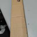 No Drill Blinds for Windows 1" Vinyl L-Shaped Slats Cordless Mini Blinds for Home, for Window Size 48" W  48" H White