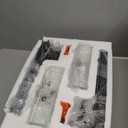 LED Dusk to Dawn Outdoor Light Fixture,2 Pack Modern Exterior Wall Sconce Porch Lights, Outside Wall Mount Lighting with Crystal Bubble Glass 13W 3000K for Front Door Patio