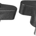 Clamping Screw Knobs - 2 Pcs T-Shaped Thumb Screws Fits for Remove Hand Tighten Knob The Umbrella Base Replacement - 304 Stainless Steel - (M5 x 8mm)