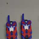 Transform Toys Walkie Talkies for Kids 2 Pack Blue Leader Robot, 2500 FT Range, Cool Eye Lights for 3 4 5 6 7 8 9 10 Year Old Outdoor Camping Toys, Christmas Birthday Gifts for Boys Ages 3-12