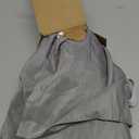 Biscaynebay Wrap Around Bed Skirts with Split Corners for Queen Beds 14" Drop, Silver Grey Elastic Dust Ruffles Adjustable Easy Fit Wrinkle & Fade Resistant Silky Luxurious Fabric Machine Washable