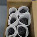 Tuanse 6 Pcs 8.7 in Flameless Fireplace Log Light with Remote Control, Christmas Fake Fire Wood for Fireplace Artificial LED Fire Log Flameless Wood Burning Flame for Festival Indoor Outdoor Decor