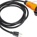 Y-30 Golf cart Charger Cable Charging Power Cord 10FT Replacement fit for Golf cart with 5-15 Plug 2 110V OR 220V 16A Y 30