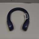 Neck Fan, USB Rechargeable Personal Fan, 4000 mAh Battery Operated, 3 Speeds Adjustable, Faster Cooling, Ultra Quiet, Suitable for Home, Office, Travel, Sports (Blue)