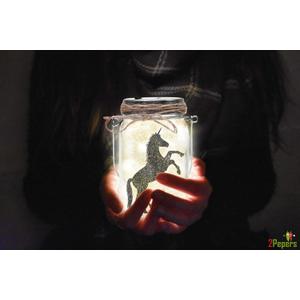Make Your Own Unicorn & Fairy Lantern Jar Night light Arts and Crafts for Kids, Best Birthday Gifts for Girls Ages 3 4 5 6 7 8 9 10 11 12 Years old, DIY Unicorn Gift & Fairy Craft Kit for Little Girls