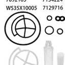 Replace 7129716 Water Softener Seal Kit Fit For Kenmore, GE, Whirlpool, North Star, Ecowater, Ecopure, Morton Systems, Water Softener Gasket Parts, Seal Kit Replaces 7092163, 7134224, WS35X10005