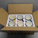 vancasso 16 oz Coffee Mugs Set of 6, Large Ceramic Mug with Handle, Boho Coffee Cups for Latte, Cappuccino & Hot Chocolate, Dishwasher & Microwave Safe Gift Set, Series SIMI