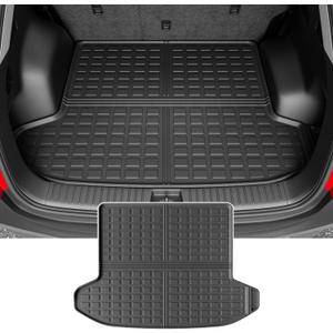 powoq Fuel&Hybrid Trunk Mat Compatible with 2023-2026 Kia Sportage Cargo Mat All Weather Trunk Liner (Not Fit PHEV) Replacement for 2023 2024 2025 2026 Kia Sportage Accessories (Trunk Mat)