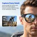 AI Smart Glasses with Camera, 8MP HD Bluetooth Camera Glasses,1080P Video Recording,Real Time Translation Sunglasses,AI Assistant,Object Recognition,Open-Ear Music for Travel, Meetings Vlog