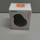 MEETION Ergonomic Mouse, Wireless Vertical Mouse RGB Backlit Rechargeable Mice for Bluetooth(5.2 + 3.0) & USB-A with USB-C Adapter 4 Adjustable DPI for Mac/Windows/Android/PC/Tablet/iPad Black