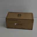 Fanbulous 46 Inch Ceiling Fans with Lights and Remote,Modern Indoor Low Profile Ceiling Fan with 3CCT 6-Speeds Quiet DC Motor,Outdoor Flush Mount Ceiling Fan For Bedroom Living Room(Black)