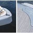 Taylor Made Pontoon Corner-Gard Boat Fender, 3"W x 12"L, PVC Construction Provides Cushioned Protection when Docking, Mounts Over Factory Aluminum Corner, Includes Fasteners 31038