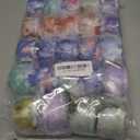 24 Pcs 2.5 oz Candle Tins for Candle Making with Lids(6 Colors)