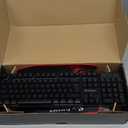 BlueFinger RGB Gaming Keyboard and Backlit Mouse and Headset Combo, USB Wired Backlit Keyboard, LED Gaming Mouse Set, Headset with Microphone for Laptop PC Computer Game and Work (Black)