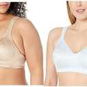 PLAYTEX Women's 18 Hour Ultimate Lift and Support Wire Free Us4745, in Single 2Packs Bras, Nude, 40C US