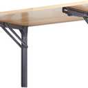 Ultrawall Wall Mounted Folding Workbench, Heavy Duty Foldable Work Table, Collapsible Desk for Workshop, Garage, Office, Home, Holds Up to 550 lb, 47.2"