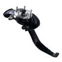 Front Right Steering Knuckle Wheel Bearing Hub Assembly for Honda Accord 2003-2007 2.4L (Not fit Accord 3.0L; Automatic Transmission Only, Spline Quantity: 26), Passenger Side, for 698400 698-400
