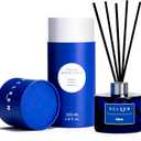 Reed Diffusers for Bathroom, 6.7 oz(200ml) Citrus Scented Oil Diffuser with Fiber Sticks, Air Freshener for Bedroom, Office, Home Fragrance Decor