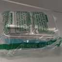 GRETJOB 4 Pack Grab and Go Stainless Steel Double Compartment Snack Containers with Leakproof Lids, Stainless Steel Snack Containers, Dual Compartment Bento Box for Travel, Camping & Lunch Prep