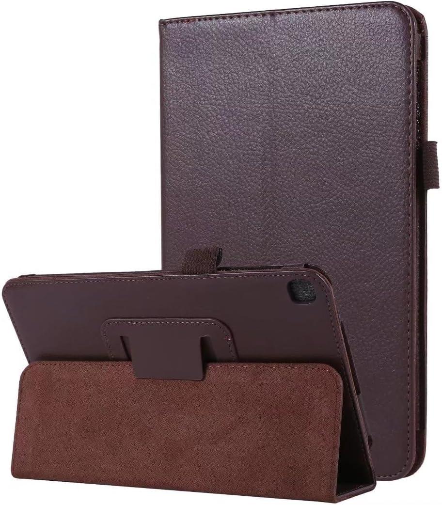 Tablet Cover for Samsung Galaxy Tab A 8.0 with S Pen SM-P200 SM-P205(2019 Release),Ultra Slim Folio Stand Leather Case for Samsung Galaxy Tab A 8" 2019 P200 P205 (Li-Brown)