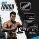 Twister Arm Trainer for Men & Women - Adjustable Power Twister, Upper Body Strength Training Equipment for Home Gym, Chest Expander, Biceps Workout Machine