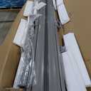 KANAGAWA 71'' x 236'' Retractable Side Awning - Folding Patio Privacy Screen | Waterproof & UV-Resistant Outdoor Shade Divider for Patio, Garden, Balcony & Commercial Use (Mocha)