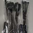 Solar Lights Outdoor(4 Pack,32 LEDs), ASMAD Solar Garden Lights, Outdoor Decorations, Firefly Light for Patio Decor, Big Bulb, Unique Gifts for Women, Gifts for Grandma