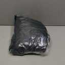 2 Packs Vinyl Card Tablecloth with Flannel Backing 34x34 inch - Waterproof Plastic Picnic Table Cover for Square Folding Table Cloth with Elastic Corners, Black