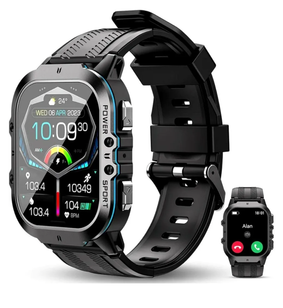 OUKITEL Smartwatch BT20 (BT20-BE/OL) Black Blue