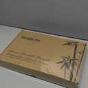 Bamboo Cutting Board for Kitchen  3-Piece Wooden Boards with Juice Grooves, Side Handles, Non-Slip Mats  Perfect for Meat, Veggies Fruit,Cutting Board & Knife Sets  Ideal Kitchen Gift (Carbonized brown)