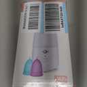 Menstrual Cup Steamer Sterilizer with 2 Reusable Menstrual Cups, Upgraded Period Cups Cleaner Wash Kit (White)