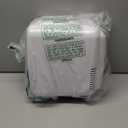 CROWNFUL Mini Fridge, 4 Liter/6 Can Portable Cooler and Warmer Personal Refrigerator for Skin Care, Cosmetics, Beverage, Food,Great for Bedroom, Office, Car, Dorm, ETL Listed (White)