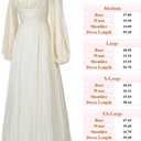 LTAKK Regency Dress Women Victorian Regency Costume Empire Waist Dresses Tea Party Gown (Yellow, XL)