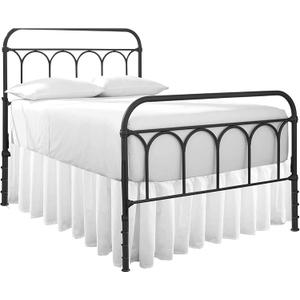 Ruffled Bed Skirt with Split Corners-Dust Ruffle - 18" Drop 100% Microfiber Soft,Sheen & Luxurious Look - Bed Skirts (White -King)