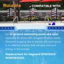 W3SP2615X20 Single Speed 2 HP 115/230V Super Pool Pump Replacement for Hayward SP2615X20 Super Inground Pool Pump for In-Ground Swimming Pools and Spas