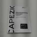 Capezio girls Professional Fishnet Seamless Tight - Girls (Small, Black)