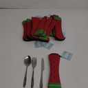 REUSABLE UTENSIL SET Spoon, Fork, Knife included in bag 12pcs
