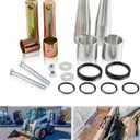 Pin and Bushing Kit 6805453 6577954 7139943 225855 665170 6729358 9 17C660 619021 85D6 for Bobcat S220 S250 S300 S330 A300 T250 T300 T320 Skid Steer Loader Bucket Lower Upper
