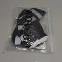 YAODHAOD Dog Shoes for Winter, Dog Boots & Paw Protectors, Fleece Warm Snow Booties for Puppy with Reflective Strip Anti-Slip Rubber Sole for Small Medium Size Dogs,Size 7: 2.3"x1.9" (L*W),Black