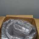 24 Mil Clear Tarp,8x20 FT Clear Tarps Heavy Duty Waterproof,Tear-Resistant,Anti-UV,Cold Weather Resistan,PVC Clear Vinyl Tarps with Grommets for Covering Patio Henhouse Porch Canopy Plant Camping