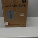 CASABREWS 5700Pro Espresso Machine with Grinder, Professional Coffee Maker with Milk Frother Steam Wand, Barista-Quality Cappuccino Latte Machine with LCD Display, Great for Coffee Enthusiasts