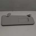 Gray Passenger Right Side Sun Visor Replacement Compatible with Toyota Highlander 2008 2009 2010 2011 2012 2013 Replace 74320-0E050-B0 (Grey)