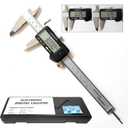 Digital Caliper,Electronic Digital Calipers, YKLSXKC 0-6" Calipers Measuring Tool, Stainless Steel Construction with Large LCD Screen, Auto-Off Feature for 3D Printing,Inch and Millimeter Conversion